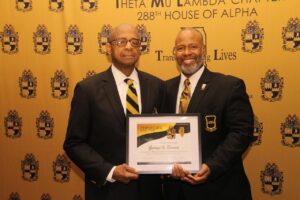 Brother George N. Reaves February 27, 1965 Theta Chapter Chicago, IL. General Treasurer Emeritus Alpha Phi Alpha